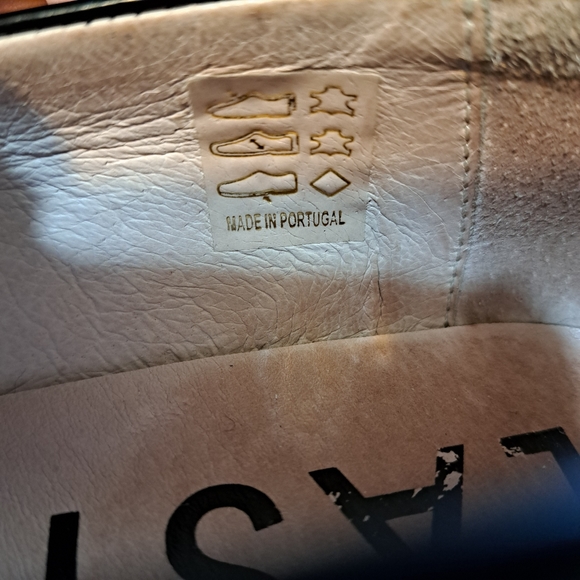 LAST Matter Loafers Black Leather Chunky Platform Dark Academia Shoe size 7 - Picture 10 of 11